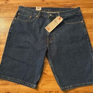 Levi's Classic Indigo Jean Shorts for Men 36